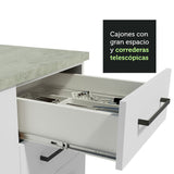 Cocina Integral 250cm Blanco Agata Madesa 01