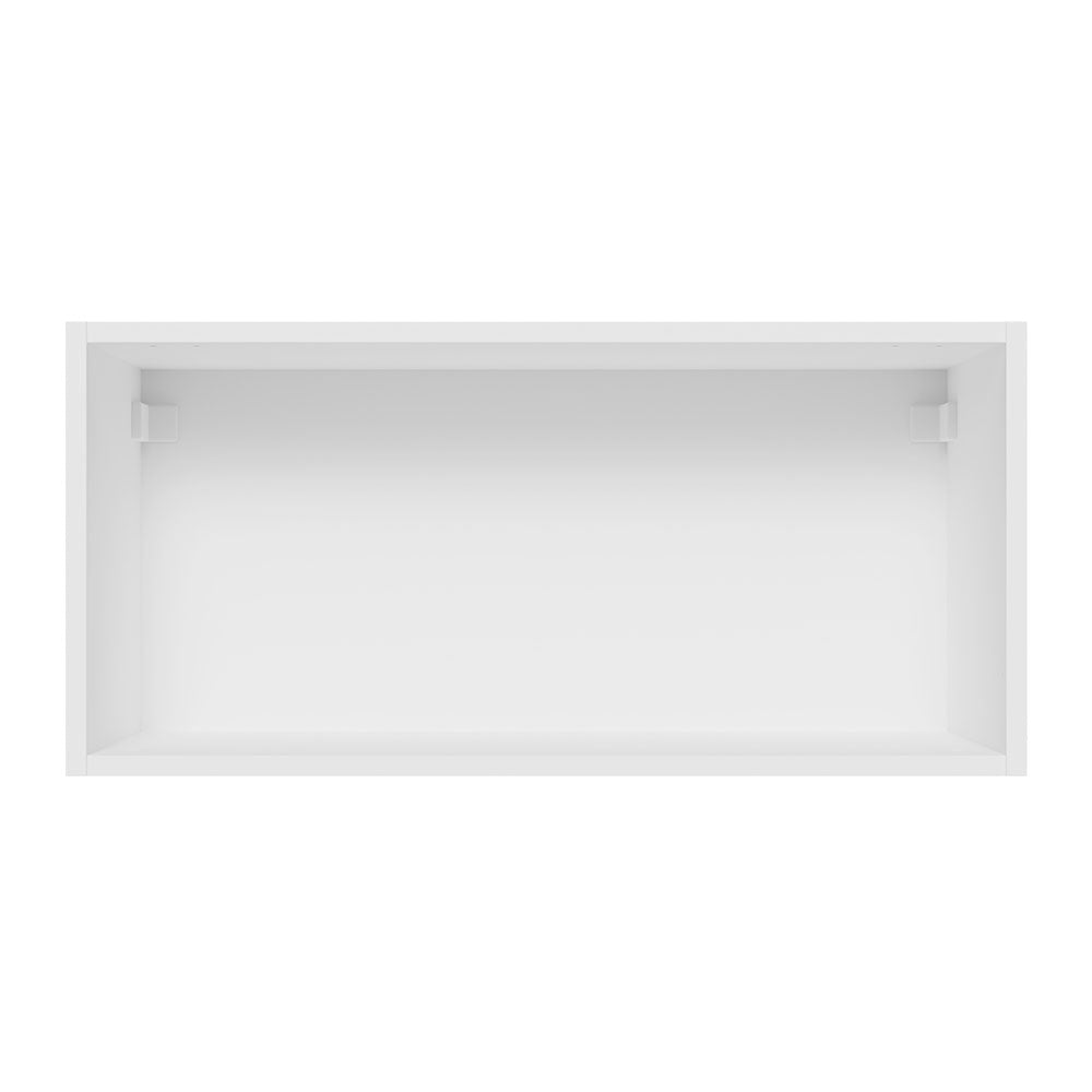 Alacena Madesa Glamy 70 cm 1 Puerta Basculante Blanco/Marrón