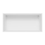 Alacena Madesa Glamy 70 cm 1 Puerta Basculante Blanco/Marrón