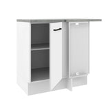 Mueble de Cocina Esquinero 1 Puerta Blanco Agata Madesa