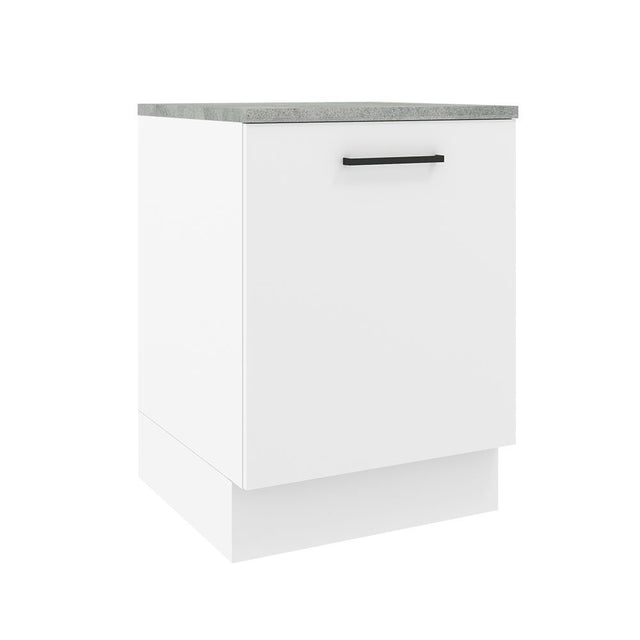 Mueble de Cocina 60 cm 1 Puerta Blanco Agata Madesa