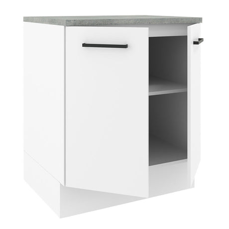 Mueble de Cocina  70 cm 2 Puertas Blanco Agata Madesa