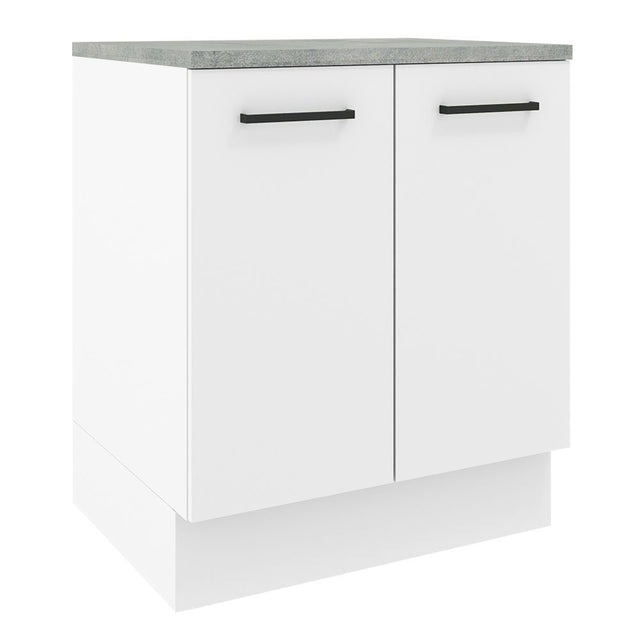 Mueble de Cocina  70 cm 2 Puertas Blanco Agata Madesa