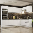 Cocina Integral Esquinera 479cm Blanco Glamy Madesa 01